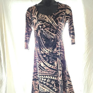Vintage Batik Dress